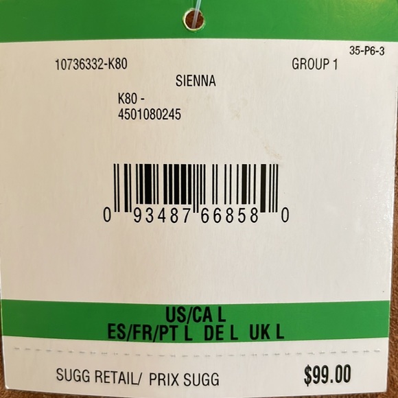 Anne Klein, Faux Seude Dress- Brown, Size Large NWT - Picture 5 of 5